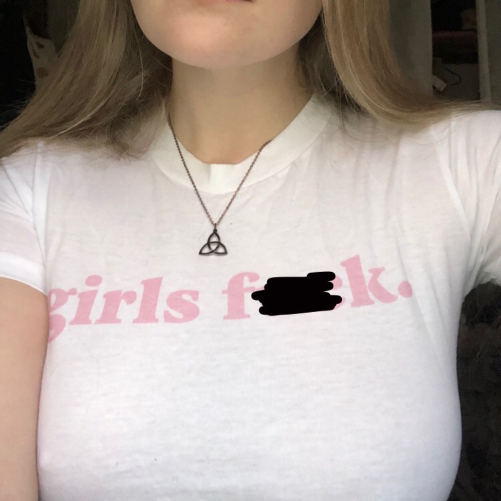 SRD- graphic cropped tee